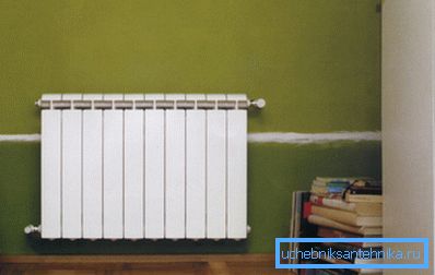 Alumiinisäteilijä.