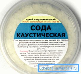 Kaustinen jauhe voi