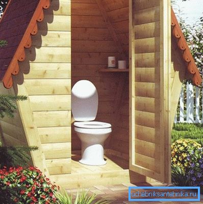 Maa-WC muovilla Maa-WC muovilla