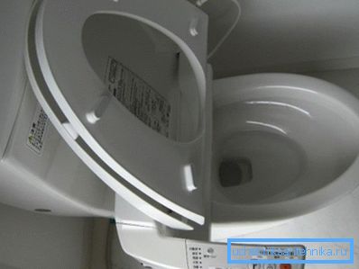 Valokuva-WC sähkölämmityksellä