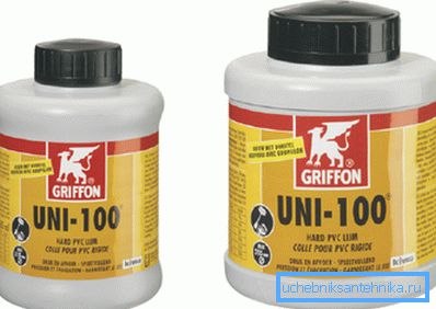 Griffon - liima muoviputkille Griffon - liima muoviputkille