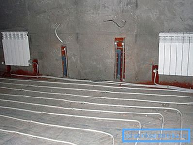 Muovituotteet voidaan betonoida, järjestää lämmitetty lattia