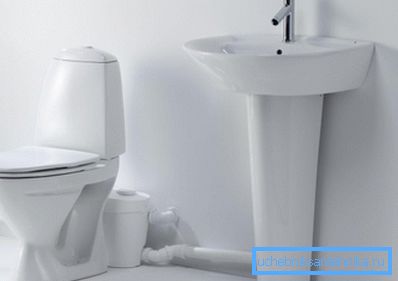 Viemäripumppu wc: n takana