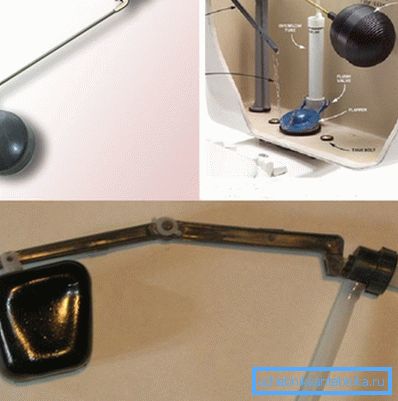 Venttiili, jossa on uimuri metallikoteloon ja muovivipuun Venttiili, jossa on uimuri metallikoteloon ja muovivipuun