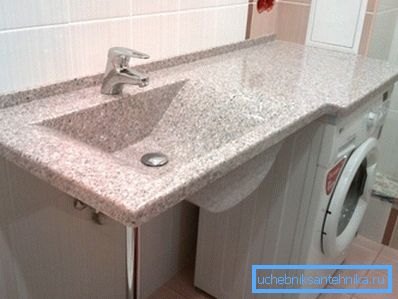 Corian kylpyhuoneen työpöytä Corian kylpyhuoneen työpöytä