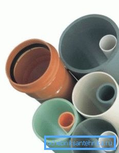 Materiaalit viemärijärjestelmän luomiseksi Materiaalit viemärijärjestelmän luomiseksi