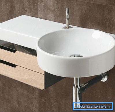 Pienet kopiot soveltuvat hyvin WC: hen ja pieniin kylpyhuoneisiin.