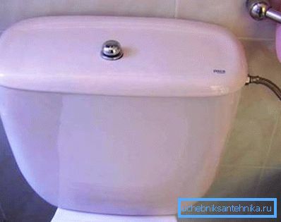 Näyte WC-huuhtelusäiliö Näyte WC-huuhtelusäiliö