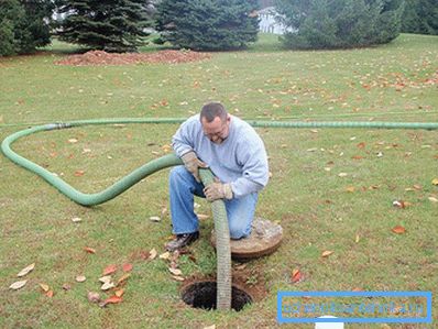 Cesspool-pumppaus Cesspool-pumppaus