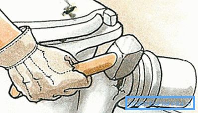 Irrottaminen viemäriputkesta Irrottaminen viemäriputkesta