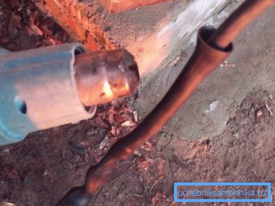 Lämpökutistuva juotos Lämpökutistuva juotos