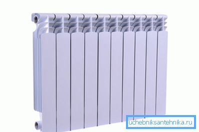Alumiinisäteilijän esimerkki Alumiinisäteilijän esimerkki
