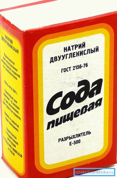 Putkien puhdistus soodalla