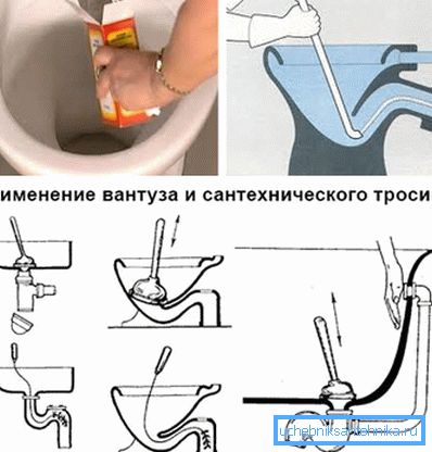 WC: n puhdistaminen omin käsin käyttämällä soodaa, mäntää ja kaapelia WC: n puhdistaminen omin käsin käyttämällä soodaa, mäntää ja kaapelia