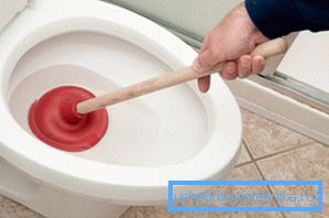 WC-männän puhdistus