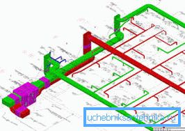 Toimistokeskuksen ilmanvaihtojärjestelmän projekti.