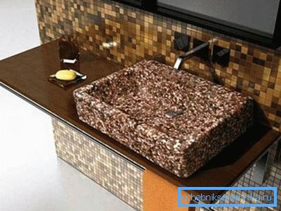 Sink-mosaiikki tekee sen itse (betoni)