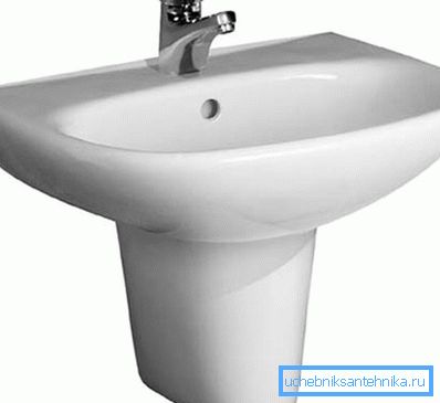 Sink ja puolijalusta näyttää hyvin alkuperäiseltä