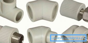 Erilaisia liitososia polypropeeniputkille Erilaisia liitososia polypropeeniputkille