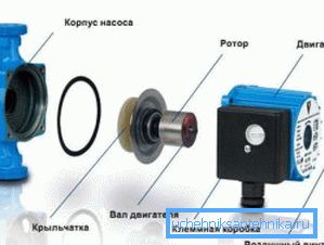 Kaavio kiertopumpusta