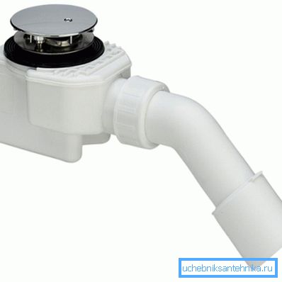 Sifoni suihkualustalle 60 mm, kuten tikapuisto Sifoni suihkualustalle 60 mm, kuten tikapuisto