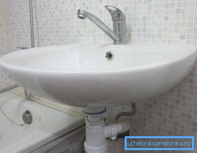 Sifoni pesualtaalla Sifoni pesualtaalla