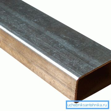 Putkiosa 60x40 mm Putkiosa 60x40 mm