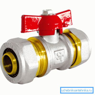 Collet Sharovy -nosturi metalliplastisille putkille Collet Sharovy -nosturi metalliplastisille putkille