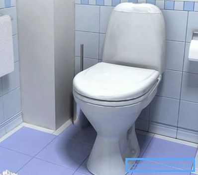 WC, jossa on anti-splash WC, jossa on anti-splash