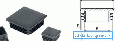 Sisäinen neliömäinen polypropeenimalli Sisäinen neliömäinen polypropeenimalli