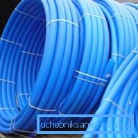 Sininen polyetyleeniputki (PE) Sininen polyetyleeniputki (PE)