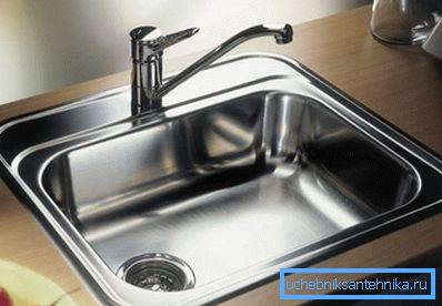 Mortise ruostumattomasta teräksestä valmistettu keittiöpesu 50x50